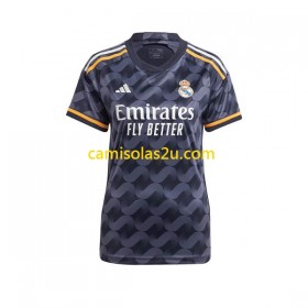 Camisolas de futebol Real Madrid Mulher Equipamento Alternativa 2023/24 Manga Curta